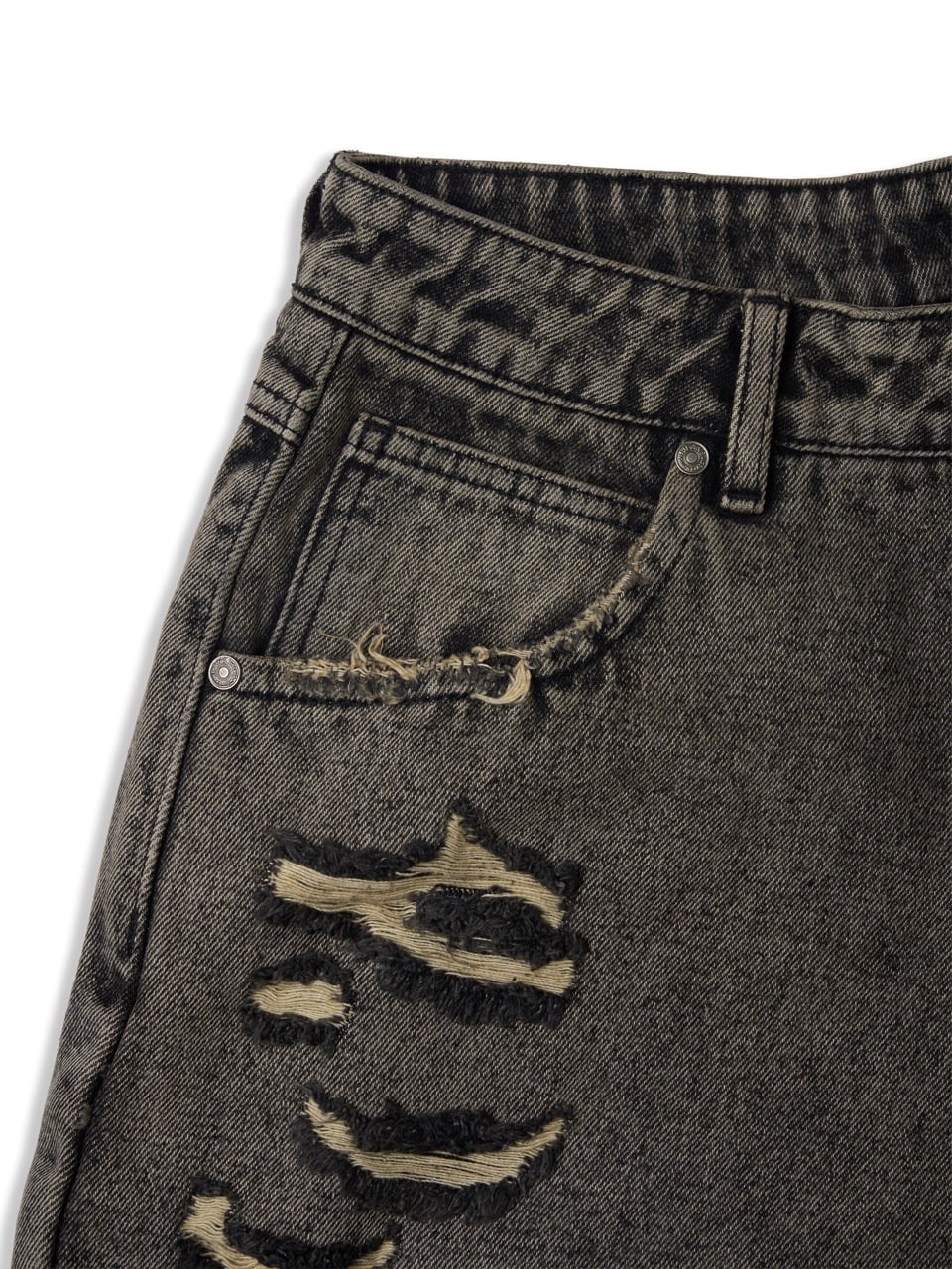 STAR CRUSH WASH JEAN SHORTS