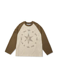 WOLFPACK RAGLAN - BROWN