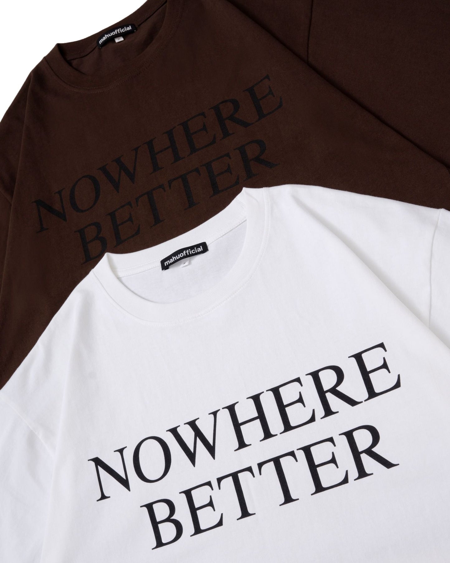 NB OVERSIZED T-SHIRT / BROWN