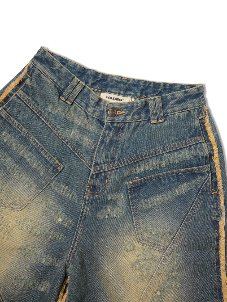 GROOVY WASH JEAN SHORTS