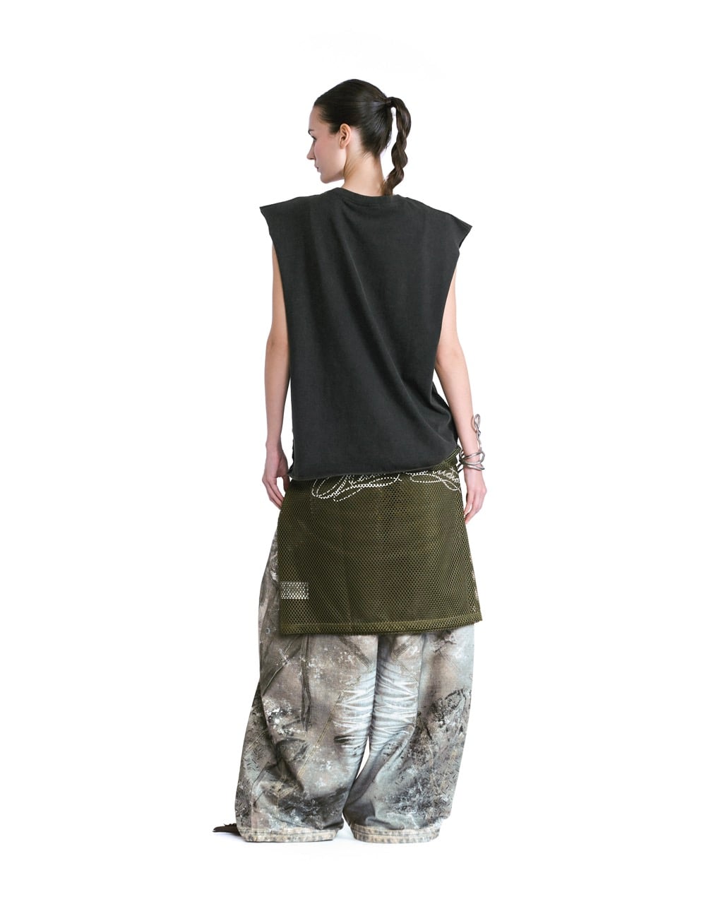 STONEWASH TANK - BLACK