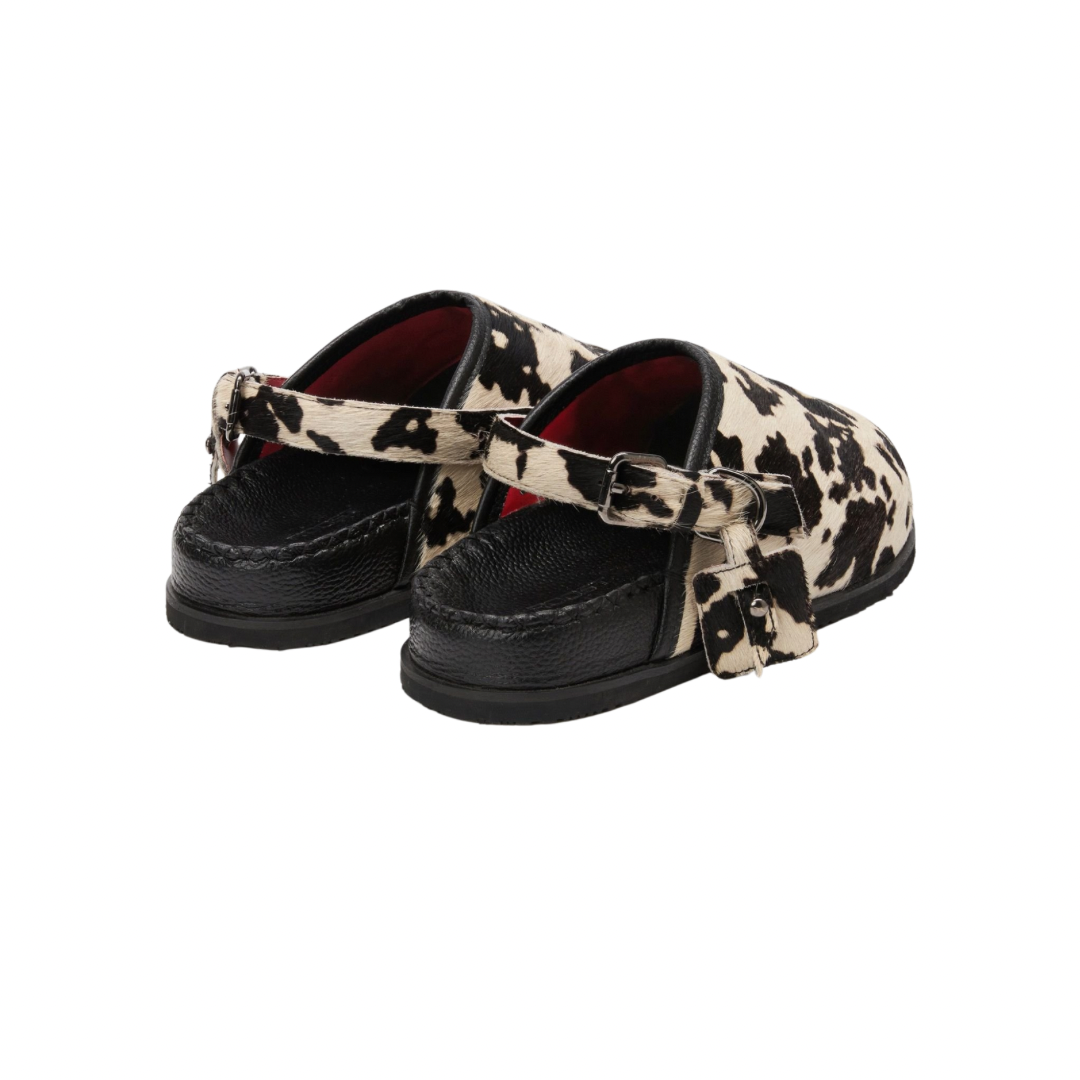 CLOSED-TOE SANDALS - COW'S NOSE