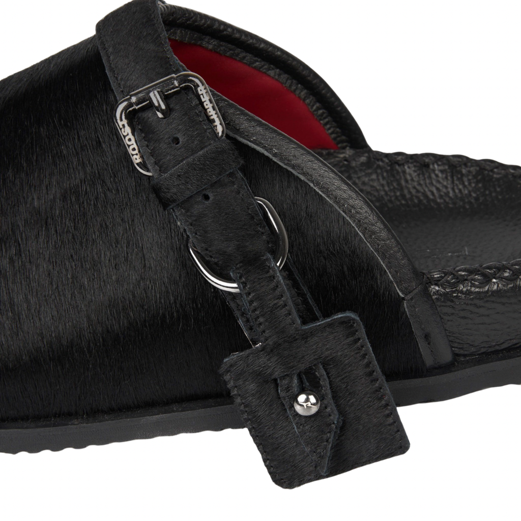 CLOSED-TOE SANDALS - BLACK TOE