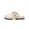 CLOSED-TOE SANDALS - MILK CREAM TOE