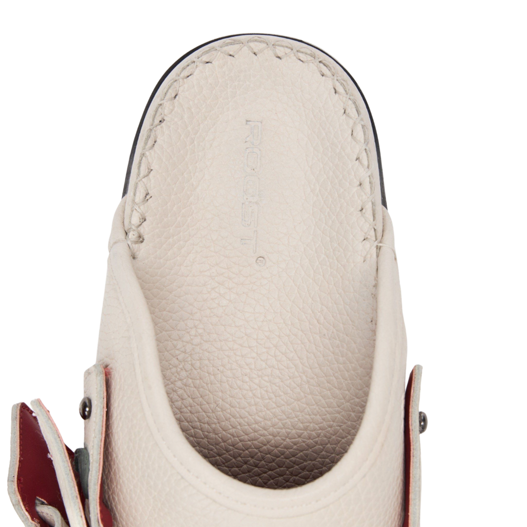 CLOSED-TOE SANDALS - MILK CREAM TOE