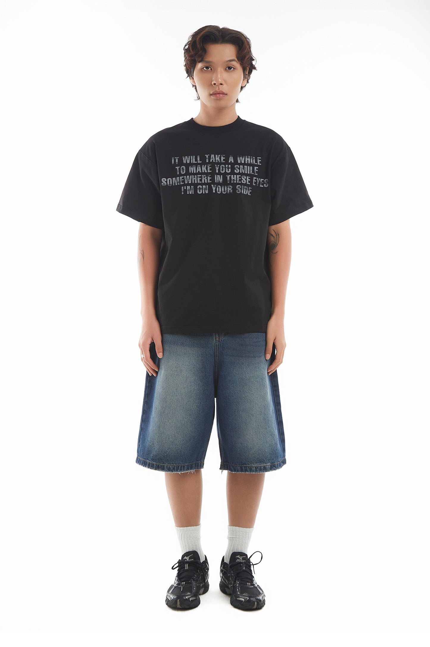 SPACE SONG T-SHIRT/ BLACK