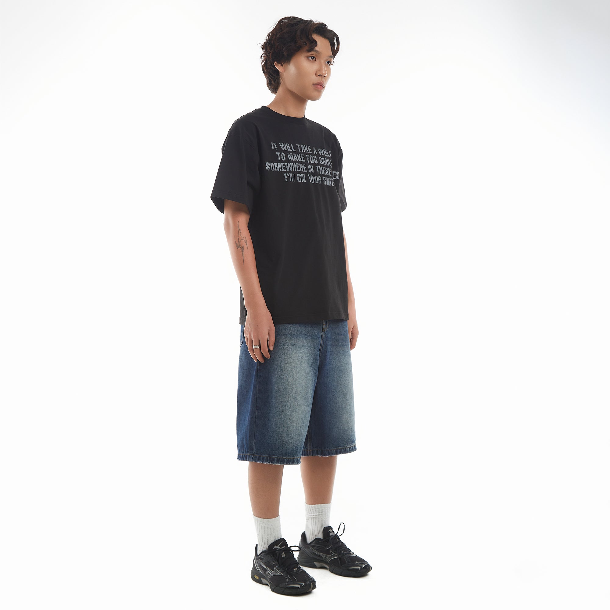 SPACE SONG T-SHIRT/ BLACK