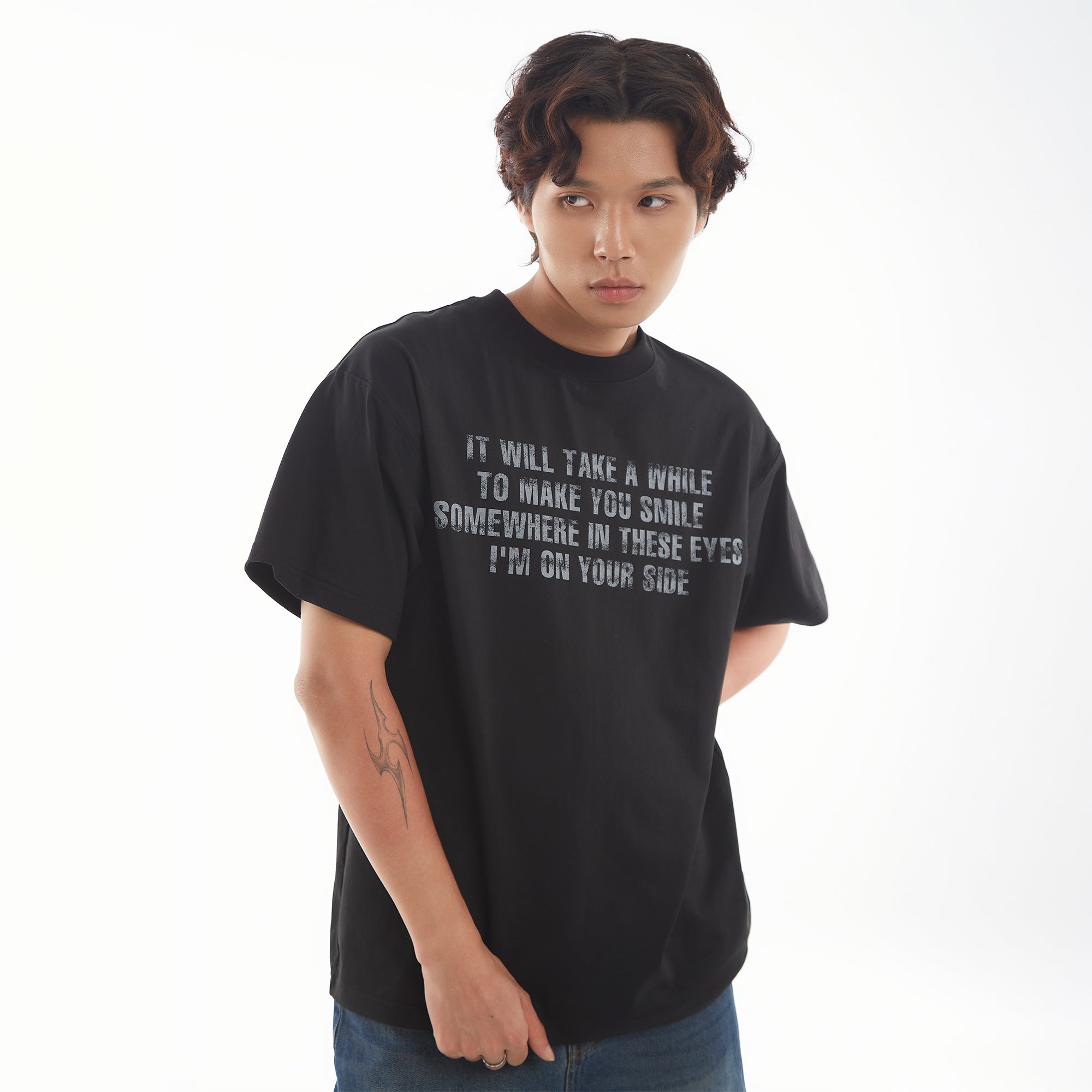 SPACE SONG T-SHIRT/ BLACK