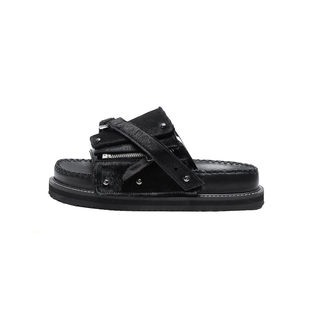 LEATHER LAYER - BLACK