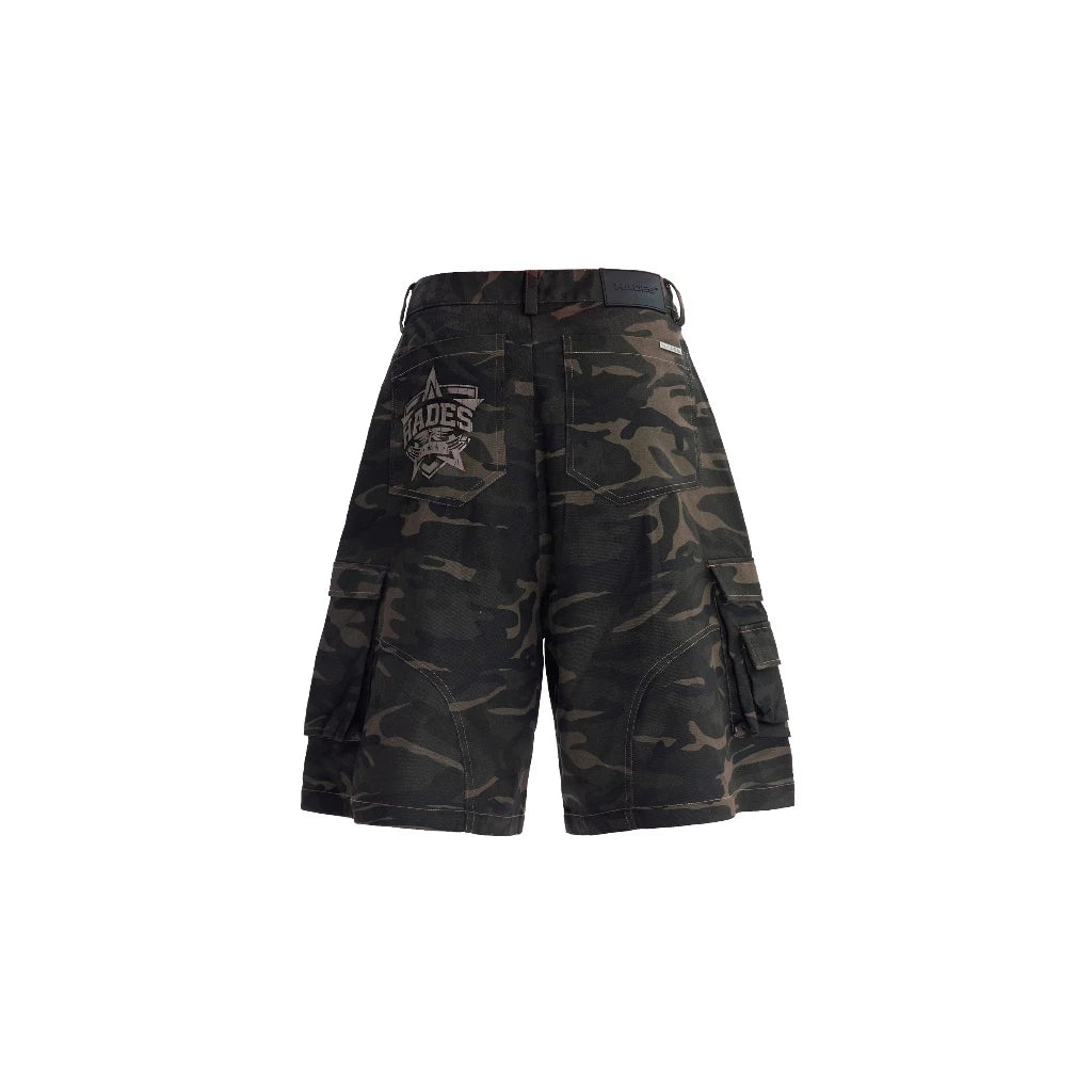 Raider Khaki Camo Shorts