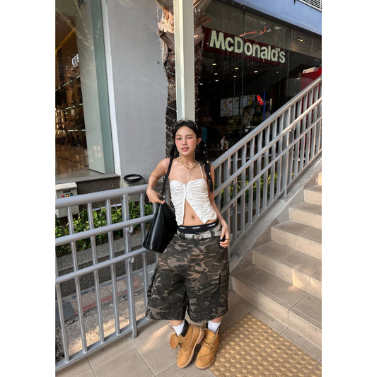 Raider Khaki Camo Shorts