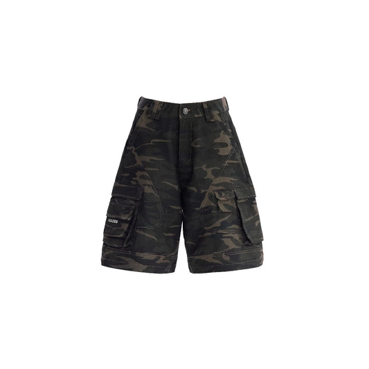 Raider Khaki Camo Shorts